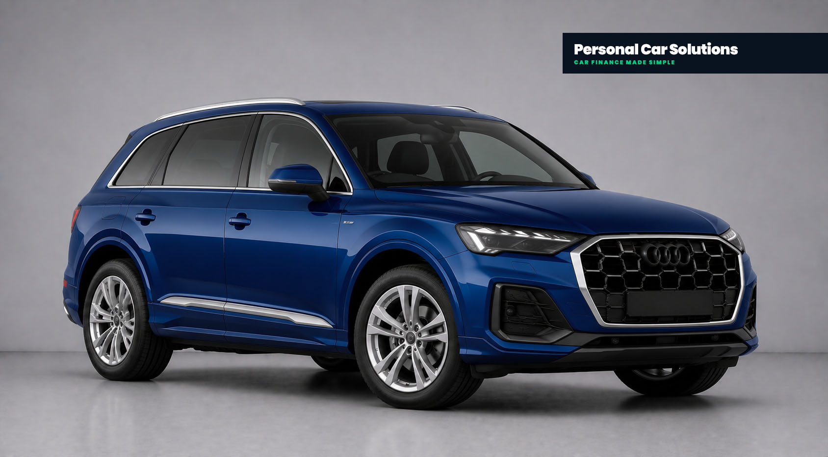 Audi Q7 representative finance image