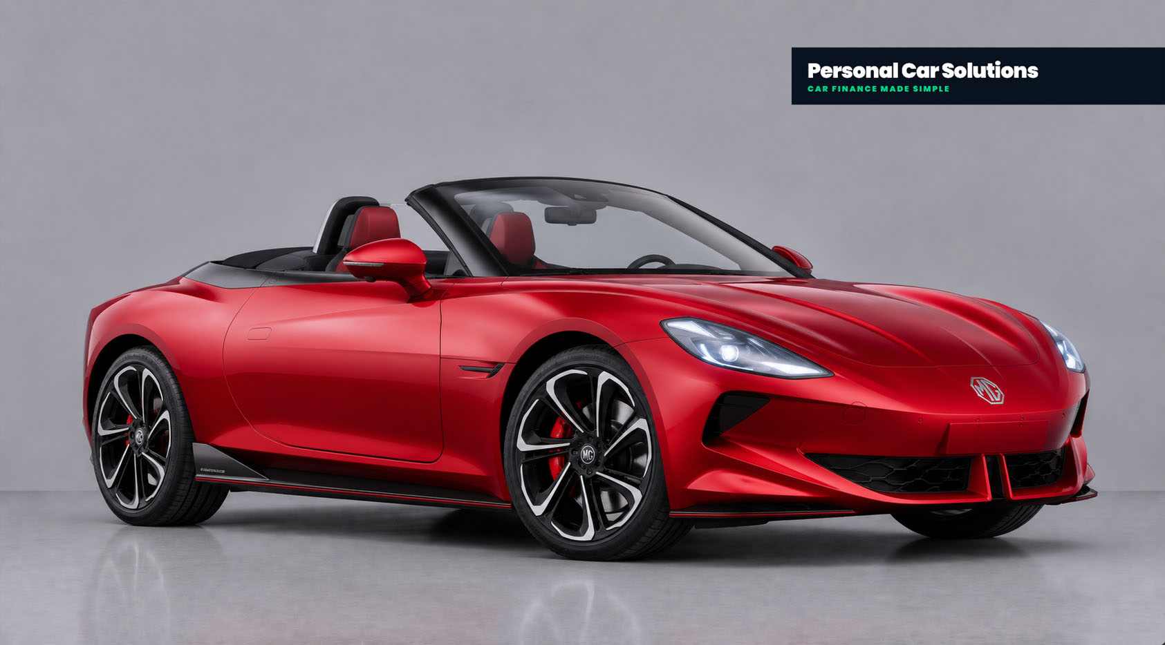 MG Cyberster representative finance image