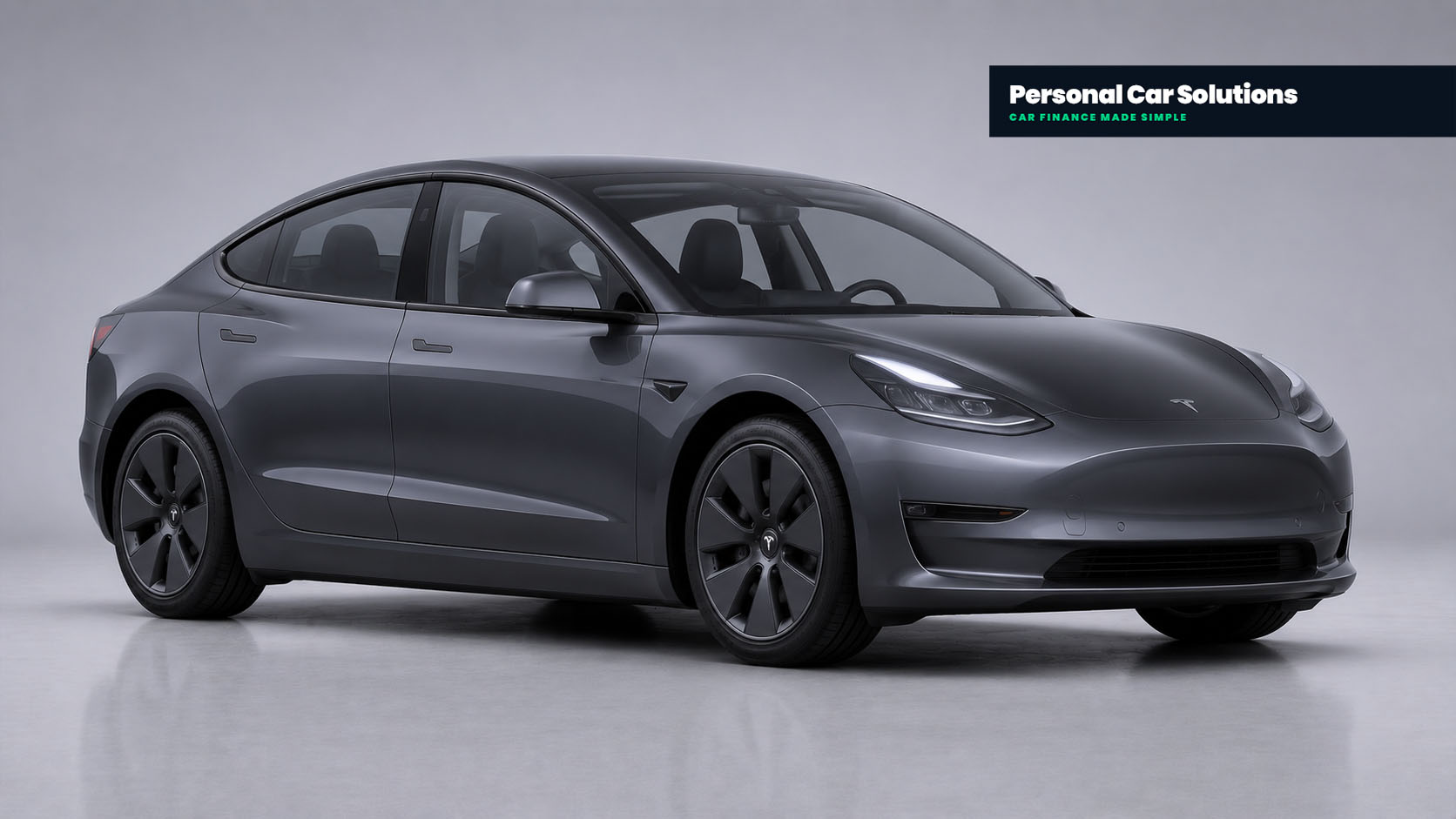 Tesla Model 3 representative finance image